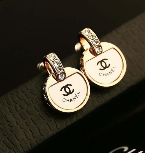 chanel gold earrings fake|are chanel earrings real.